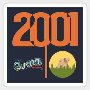 California Adventure - 2001 Sticker